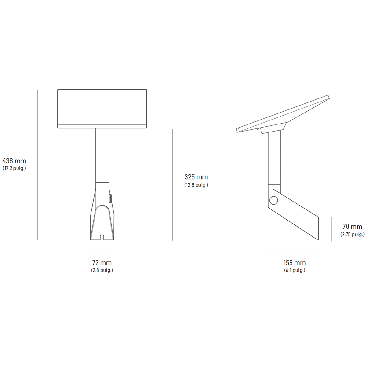 Soporte de Pared Para Starlink Mini