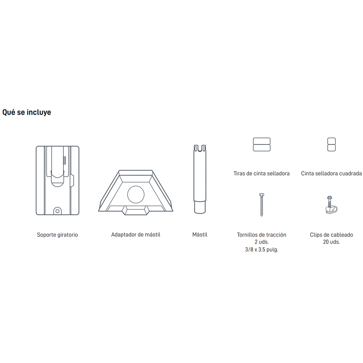 Soporte Giratorio Para Starlink Mini