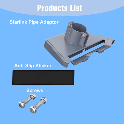 Pipe Adapter Montaje En Mástil/Tubo Para Antena Starlink V4 Gen 3