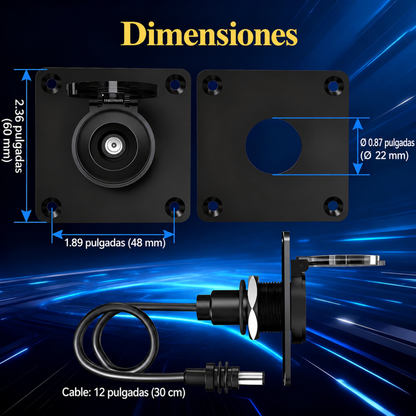 Adaptador de Paso Impermeable Para Starlink Mini