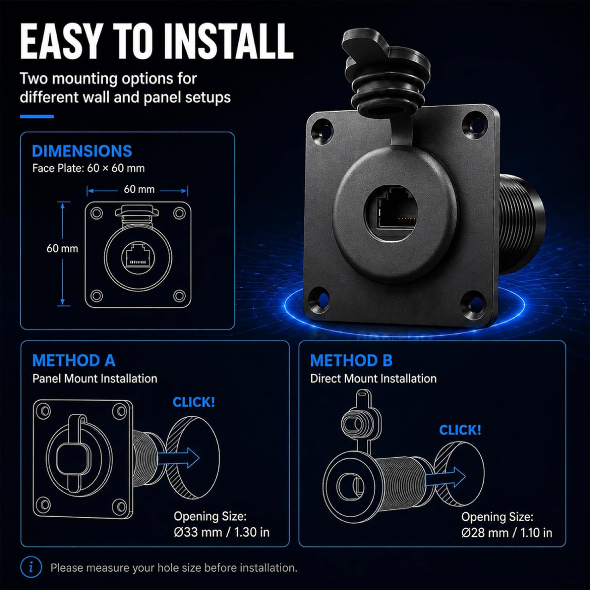 Adaptador De Paso Rj45 Compatible Con Starlink Estándar V4 4X Gen 3