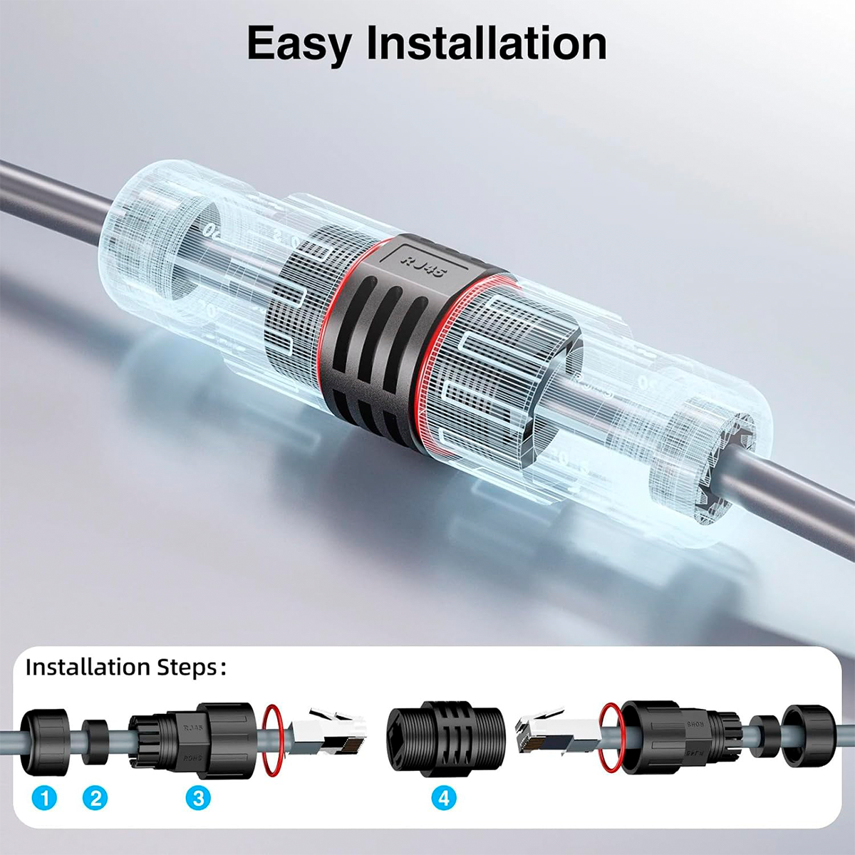 Cable Adaptador Extensor Ethernet Starlink V2 Motorizada