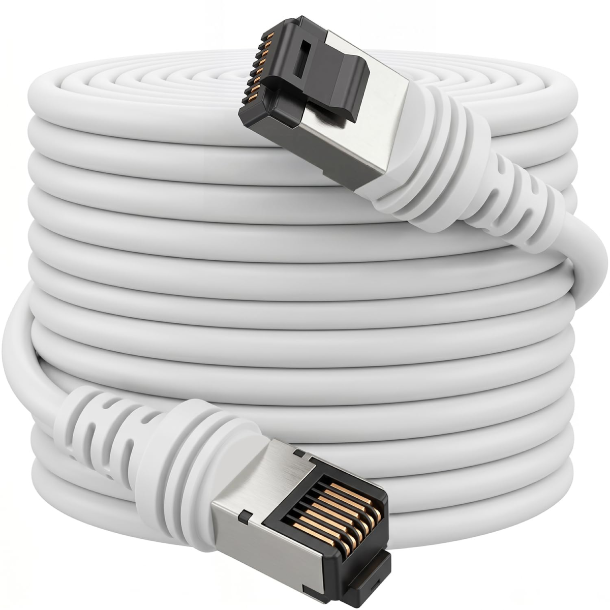 Cable CAT6 Para Starlink Estándar V4 4X Gen 3 Blanco 35 Metros