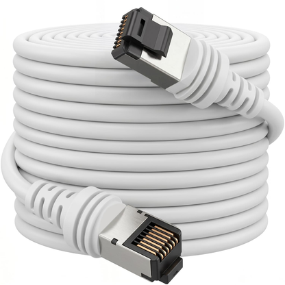 Cable CAT6 Para Starlink Estándar V4 4X Gen 3 Blanco 35 Metros
