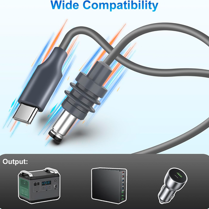 Cable USB-C 100W Para Starlink Mini 10 Metros