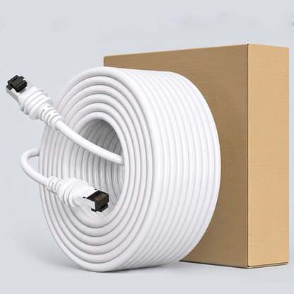 Cable CAT6 Para Starlink Estándar V4 4X Gen 3 Blanco 35 Metros