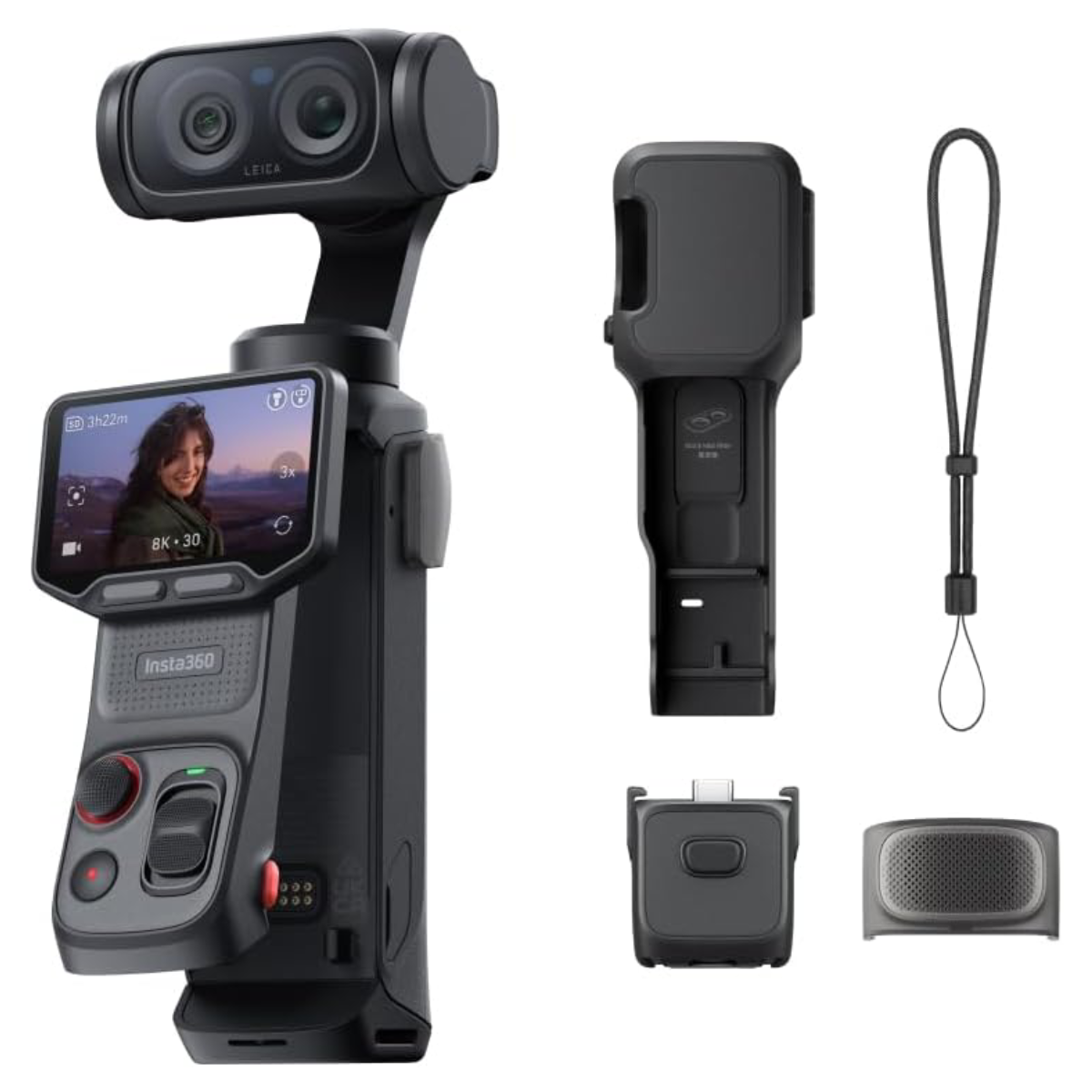 Cámara de Vlog 8K Insta360 Luna Ultra Paquete Estándar