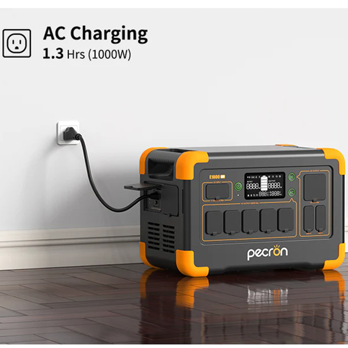 Estación De Energía Portátil Pecron E1000LFP 1024Wh 1800W