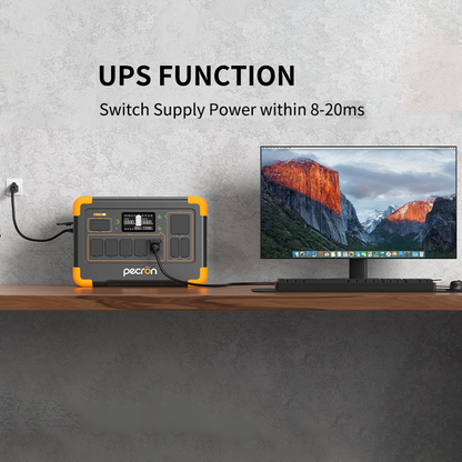 Estación De Energía Portátil Pecron E1000LFP 1024Wh 1800W