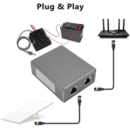 Inyector PoE 200W Para Starlink Estándar V4 4X Gen 3