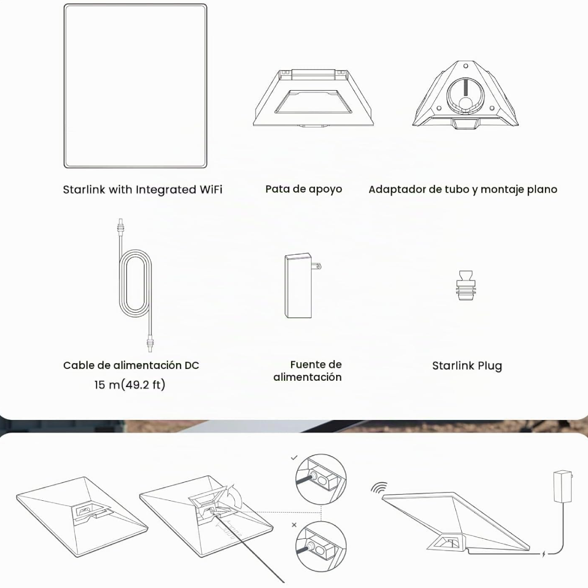 Antena Starlink Mini