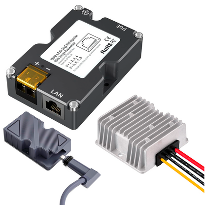 Kit Conversor DC 12V Inyector PoE y Elevador Para Starlink Estándar V4 y V2