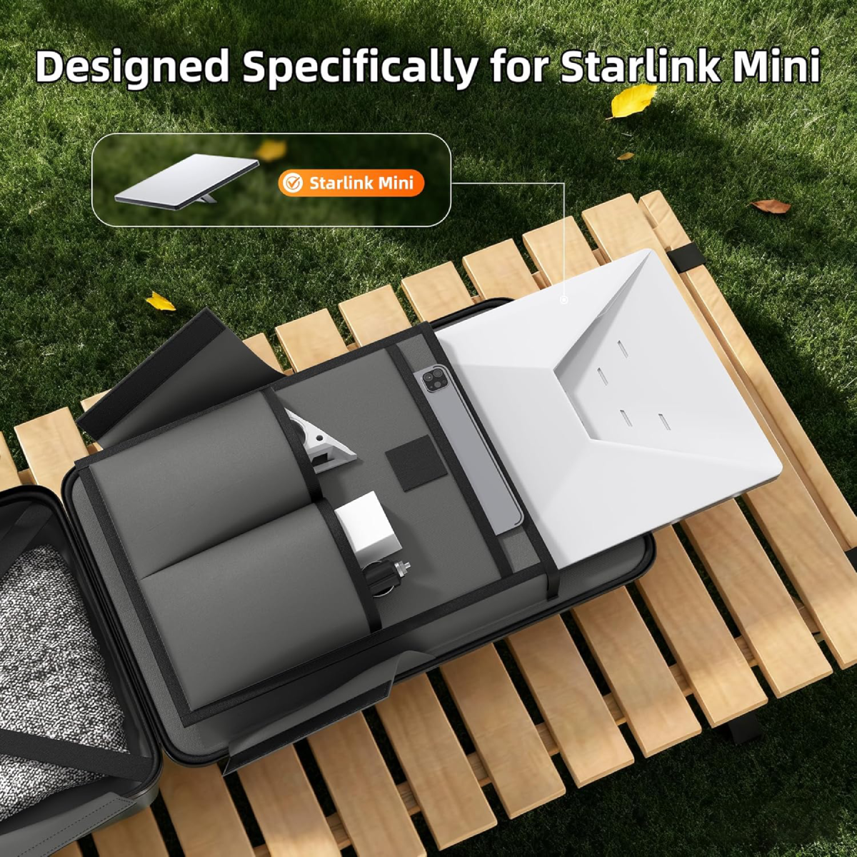 Morral Para Starlink Mini Carcasa Semirrígida