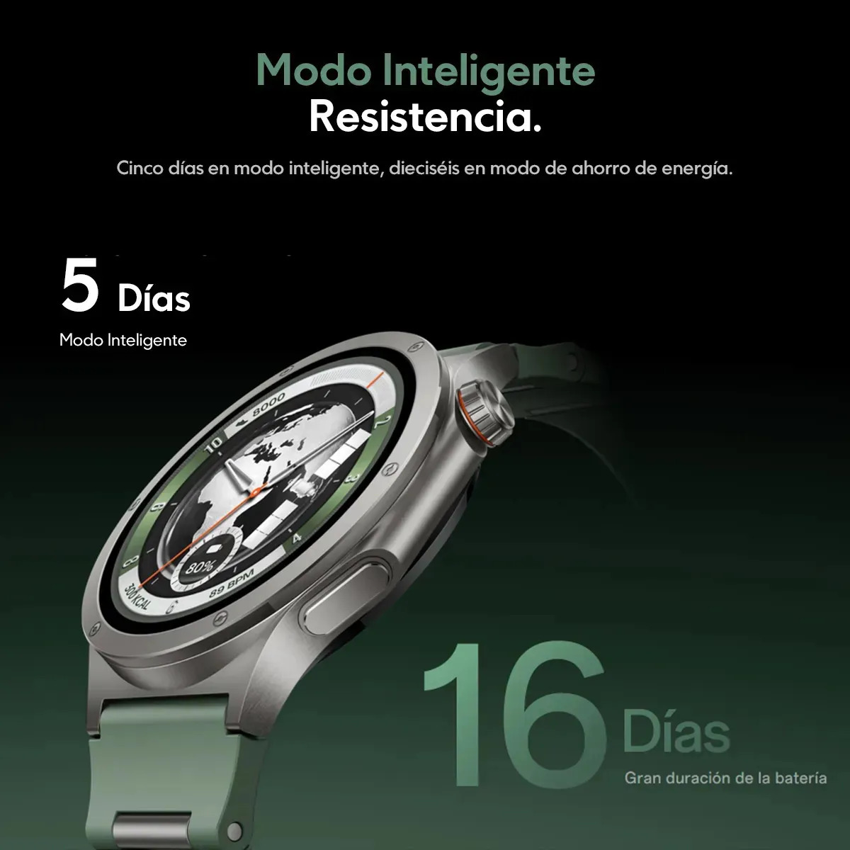 OnePlus Watch 4 Wear OS 32GB/2GB 47mm Negro