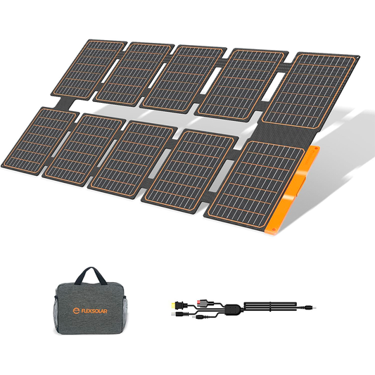 Panel Solar Flexible FlexSolar 100W IP67 USB-A/USB-C/CC