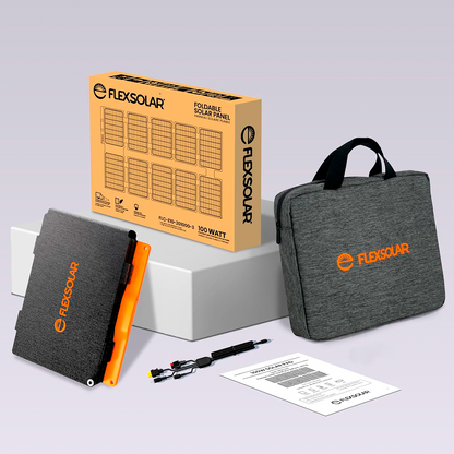 Panel Solar Flexible FlexSolar 100W IP67 USB-A/USB-C/CC