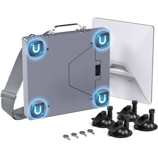 Soporte 2 En 1 Magnético Ventosas Para Antena Starlink Mini