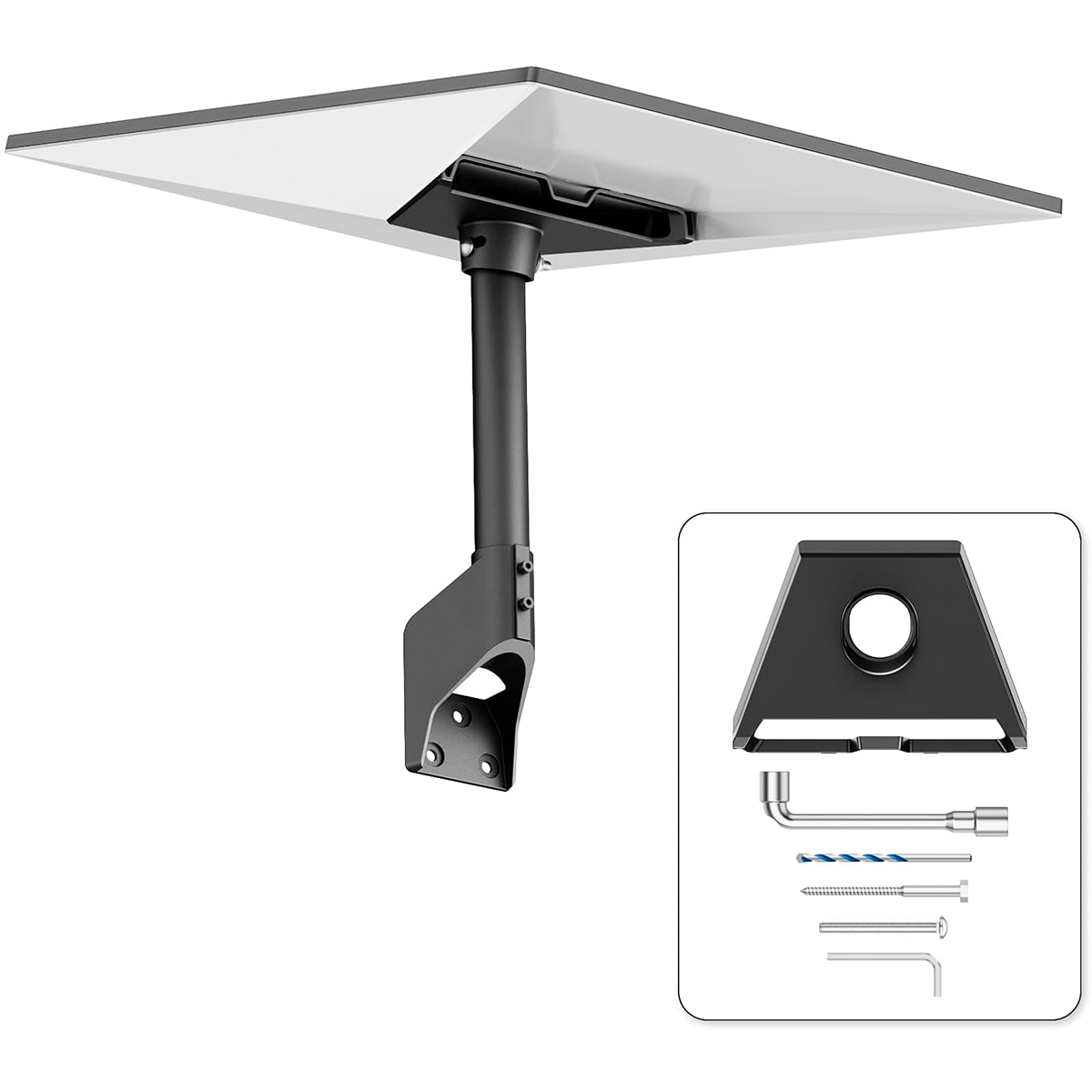 Soporte Corto Con Acoplador Para Antena Starlink Estándar V4