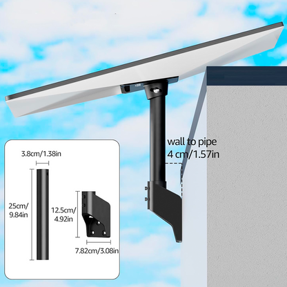 Soporte Corto Con Acoplador Para Antena Starlink Estándar V4