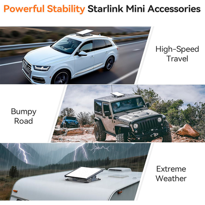 Soporte Magnético De Ángulo Ajustable Para Starlink Mini