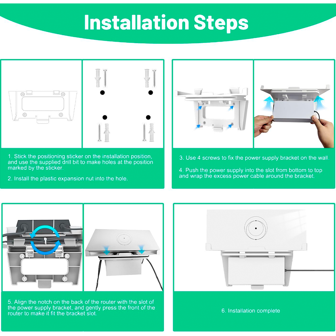 Soporte 2 En 1 Para Router Starlink Gen 3