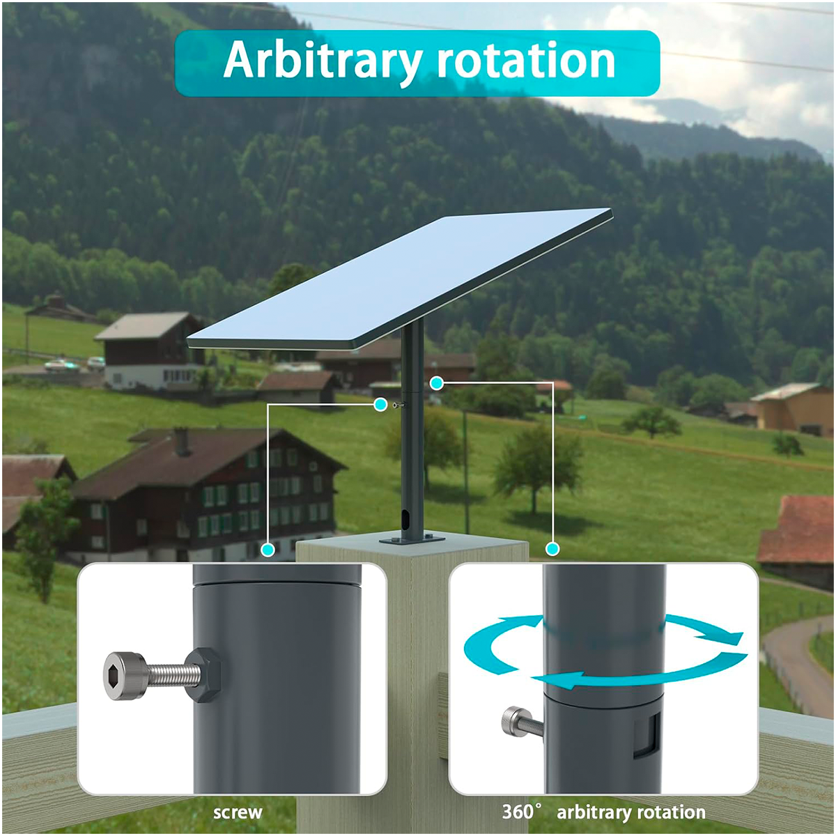 Soporte Vertical Para Antena Starlink Gen 3 Y Mini