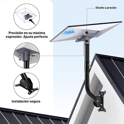 Soporte De Tubo Con Acoplador Para Starlink Estándar V4 4X