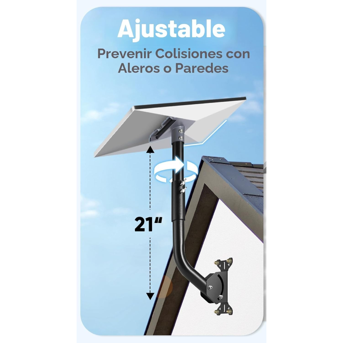 Soporte De Tubo Con Acoplador Para Starlink Estándar V4 4X