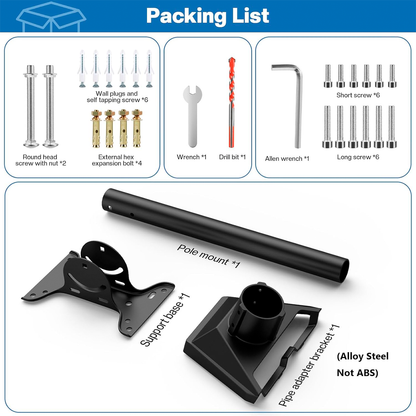 Soporte Ajustable Para Antena Starlink Estándar V4