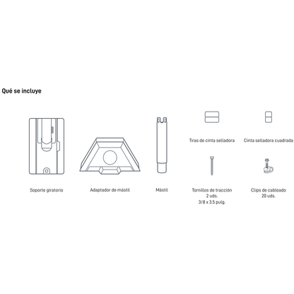 Soporte Giratorio Para Starlink Mini