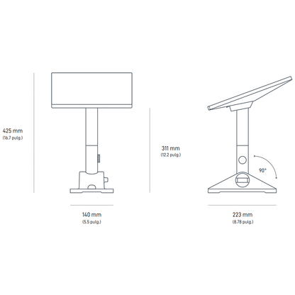 Soporte Giratorio Para Starlink Mini