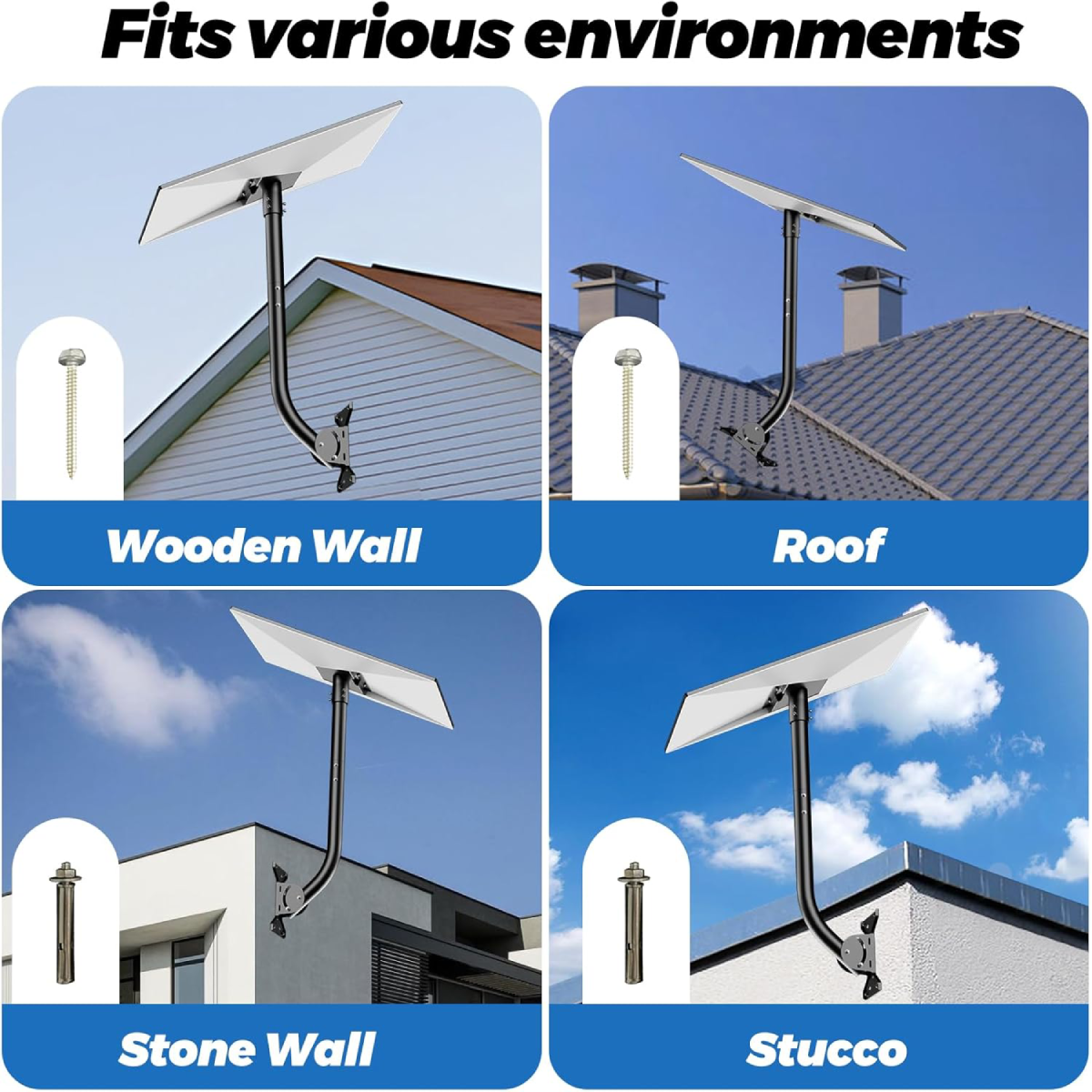 Soporte Con Acoplador Para Antena Starlink Estándar V4