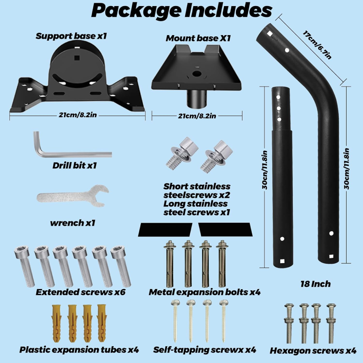 Soporte Con Acoplador Para Antena Starlink Estándar V4
