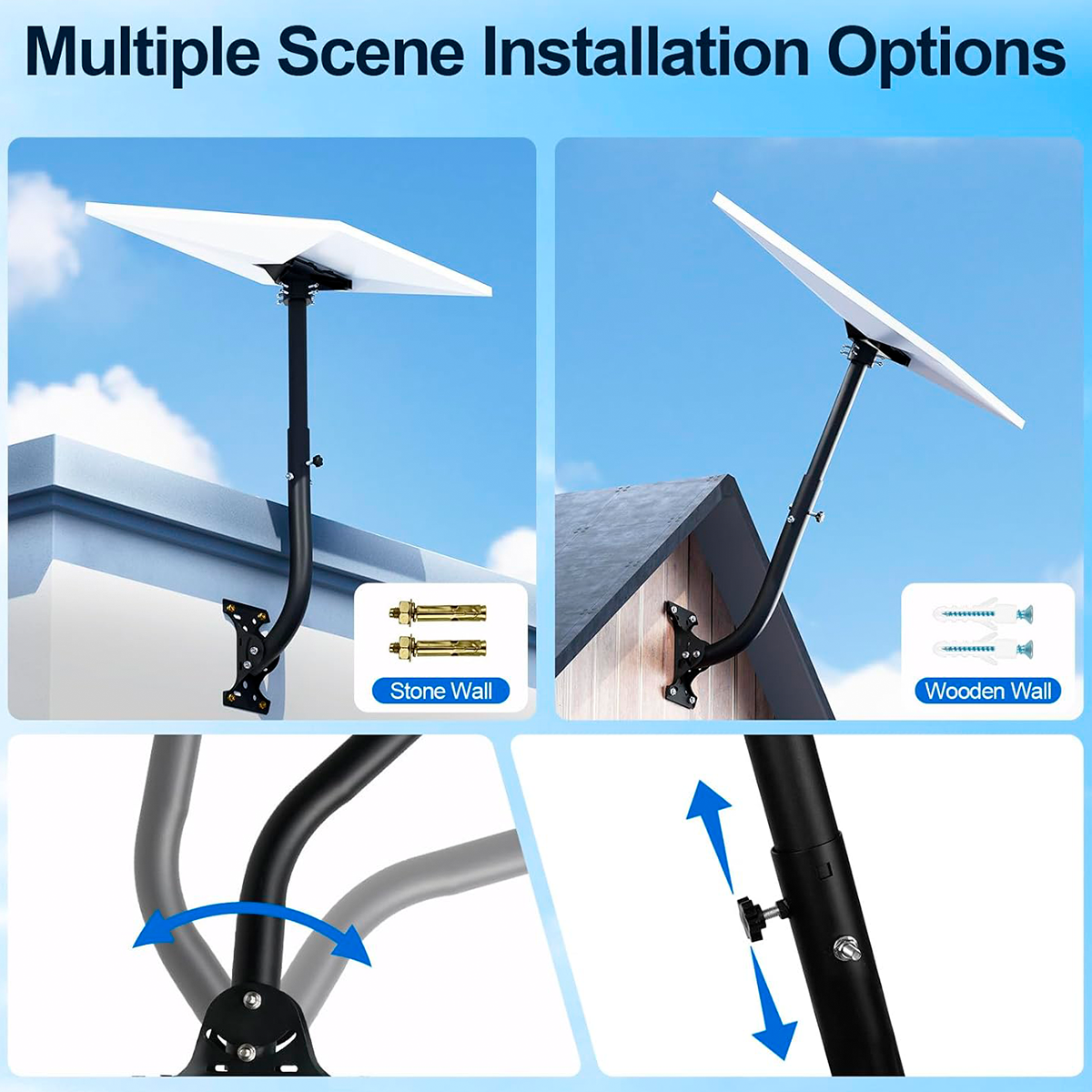 Soporte Acoplador Para Antena Starlink Estándar V4