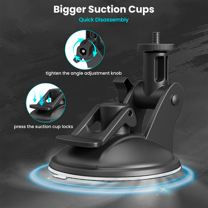 Soporte Protector Con Ventosas Para Starlink Mini