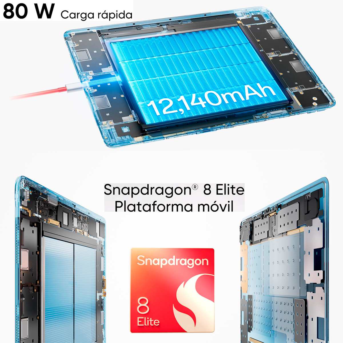 Tablet OnePlus Pad 3 16GB 512GB 13,2 Pulgadas 12.140mAh