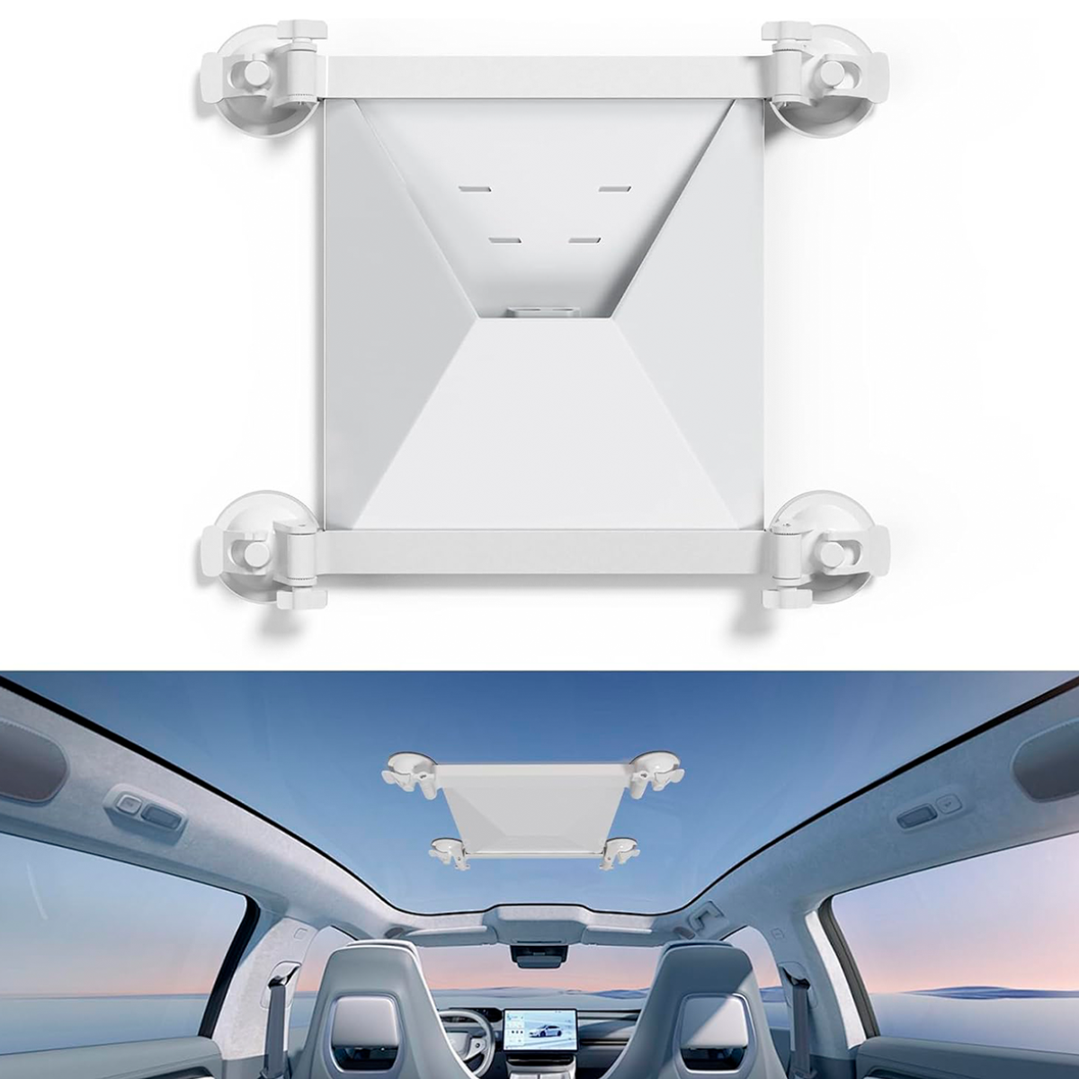 Soporte Para Carro Con Ventosas Para Starlink Mini