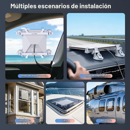 Ventosas Para Starlink Mini - Soporte Seguro y Estable